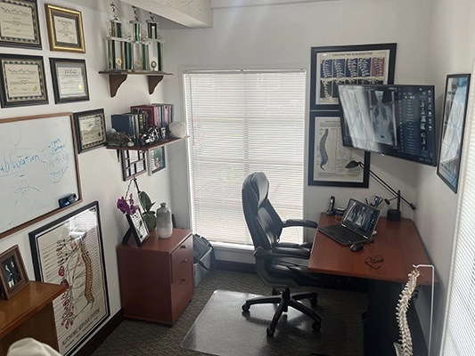 Chiropractic Morgan Hill CA Office Room